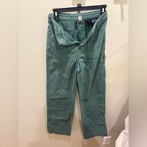 green cargo wide leg